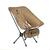 OneTigris PROMENADE Klappstuhl für Camping, 150 kg Kapazität, kompakter Outdoor-Stuhl für Camping, Wandern, Garten, Reisen, Strand, Picknick, leichte Rucksackreisen