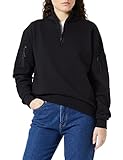 Mil-Tec Unisex Taktisch Sweatshirt, Black, L