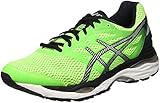 ASICS Herren Gel-cumulus 18 Laufschuhe, Grün (Green Gecko/Silver/safety Yellow), 42.5 EU